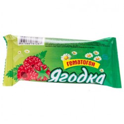 Гематоген ягодка малинка 40 г