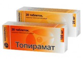 Топирамат-АЛСИ, табл. п/о пленочной 25 мг №30