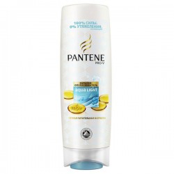 Бальзам-ополаскиватель Pantene Pro-v Аква Лайт питательный легкий для тонких волос с тенденцией к жирности 200 мл