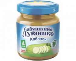 Пюре Бабушкино лукошко кабачок с 4 мес 100 г