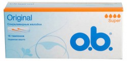 Тампоны o.b. ориджинал супер 16 шт.