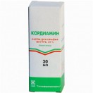 Кордиамин, капли д/приема внутрь 250 мг/мл 25 мл №1