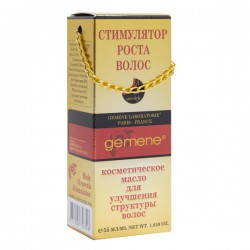 Масло для волос Gemene Стимулятор роста волос для улучшения структуры волос 55 мл