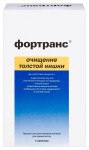 Фортранс, порошок для приготовления раствора для приема внутрь 64 г / 73.69 г 4 шт (не ЖВ) пакетики