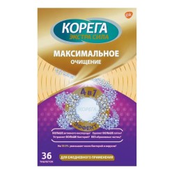 Корега экстра сила максимальное очищение эффект 4 в 1 36 шт. табл.