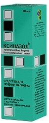 Ксиназол, спрей наз. с ментол. и эвкалиптом 1 мг/мл 10 мл №1