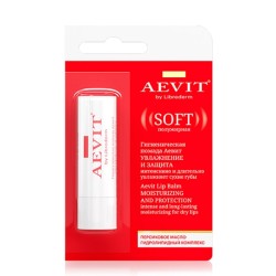 Помада гигиеническая Librederm Аевит Софт полужирная увлажнение и защита 4 г