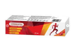 Крем для тела Семиборец согревающий с перцем 50 мл