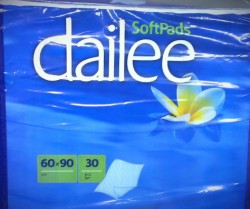Пеленки впитывающие Dailee р. 60смх90см 30 шт.